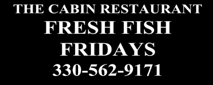 Join us Friday for Fresh Fish