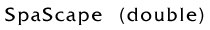 SpaScape Double